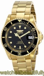 Invicta Men's Pro Diver Automatic 200m Gold Plated Stainless Steel Watch 8929OB 704405797427