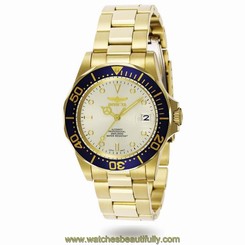 INVICTA MEN'S PRO DIVER 40MM STEEL BRACELET & CASE AUTOMATIC ANALOG WATCH 9743