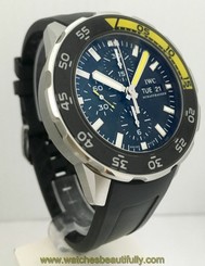 IWC IW376709 Aquatimer Chronograph Men's Watch 44mm Full Set 2014 Mint, Full Set