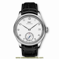 NEW IWC Portugieser Stainless Steel Manual 43mm Silver Dial Watch IW510203 7613268282489