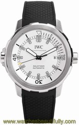 IWC Aquatimer Automatic 42mm Steel/Leather Men's Watch IW329003 7613268305270