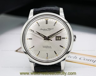 IWC 666 AD Vintage Ingenieur SS Silver Dial Automatic Caliber 8521