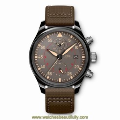 NEW IWC Pilots Top Gun Miramar Anthracite Black Ceramic 44mm Watch IW389002