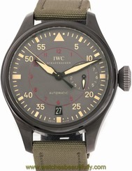 IWC Big Pilot Miramar Ceramic Date Power Reserve Auto Strap Mens Watch IW5019-02 7640127776186