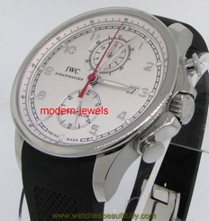 IWC Portuguese Yacht Club Chronograph Silver IW390211 - New Calibre Movement ! 7640127776568