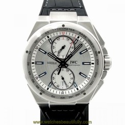 Vintage IWC Ingenieur Chronograph racer Men's Automatic SS&Leather 162381