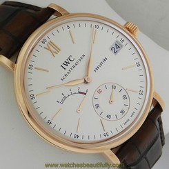 IWC Portofino Hand Wound Eight Days 45mm Rose Gold IW510107 NEW Ret: $18,800