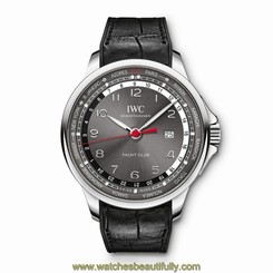 New IWC Portugieser Yacht Club World Timer Steel 45mm Limited Edition IW326602