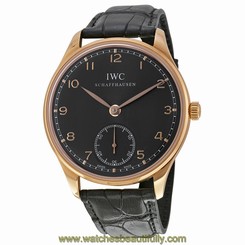 IWC Portuguese Hand Wound 18ct Gold Gents Watch IW545406 - RRP ��12,500 - NEW