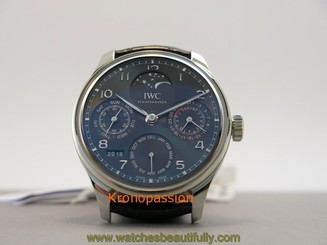 IWC Portuguese Perpetual Calendar 18K White Gold Ref.503301 New !