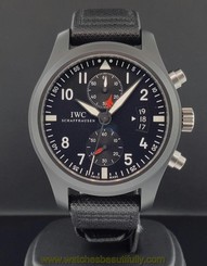 IWC Pilot's Watch TOP GUN IW388001 LIMITED Chronograph 46mm Black PVD LNIB + P 7640127776148