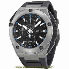 IWC MEN'S INGENIEUR 45MM RUBBER BAND TITANIUM CASE AUTOMATIC WATCH IW386503