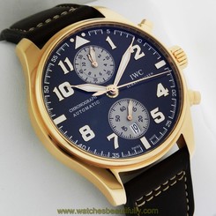  IWC Pilots Chronograph Edition Saint Exupery Rose Gold IW387805 Ret: $34,500