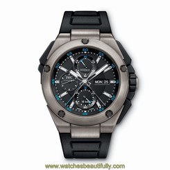 IWC iw386503 Ingenieur Double Chronograph Titanium 45mm Mens Watch Ret: $11,300