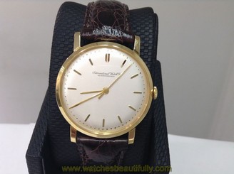 Vintage IWC Scaffhausen Ref. R1405 18K Y/Gold 34mm Manual Cal. 402! Superb Item!