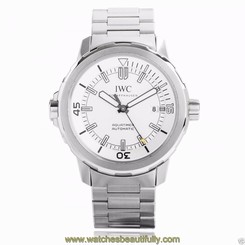 IWC IW329004 Aquatimer Automatic 42mm Silver Dial Steel Bracelet Ret: $6,400 7613268305287