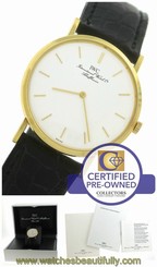 IWC Schaffhausen Portofino 2010 Ultra Slim Manual Hand-Winding 32mm White Watch