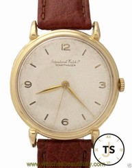 Vintage IWC Caliber 89 18K Yellow Gold Hand Winding 36mm Watch