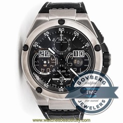 Fake AAA IWC Ingenieur Perpetual Calendar IW3792-01 Auto Titanium Aluminide Strap Watch Watch
