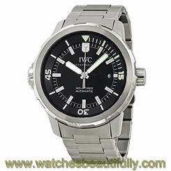 IWC MEN'S AQUATIMER 42MM STEEL BRACELET & CASE AUTOMATIC ANALOG WATCH IW329002 7613268305263