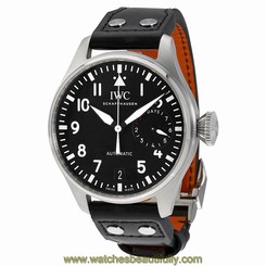 IWC Big Pilot Automatic Black Dial Mens Watch IW500912