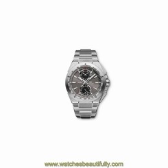 IWC MEN'S 45MM STEEL BRACELET & CASE AUTOMATIC GREY DIAL WATCH IW378508 794504207149