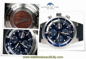 IWC Watch Aquatimer Cousteau Divers Tribute to Calypso Limited Edition IW378201