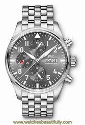 Unworn IWC Pilots Watch Spitfire Chronograph Anthracite Dial Automatic IW377719