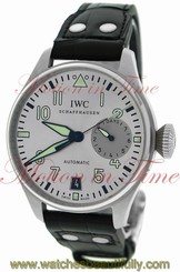 IWC Big Pilots "Father" Watch Silver Rhodium Dial 46mm Stainless Steel IW500906