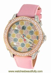 Jacob & Co Multi-Color Polkadot Diamond 6.50CT JCO Swiss 40MM Five Time Watch