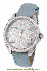 Jacob & Co MOP Diamond Hot Dial 3.70CT JCO Swiss 40MM Five Time Watch