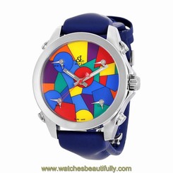 Jacob and Co. Five Time Zone Multi-Color Dial Mens Watch JCM-114