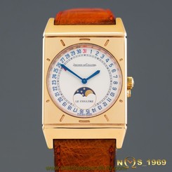 JAEGER LECOULTRE 18K GOLD ASTRONOMIC MOONPHASE CALENDAR