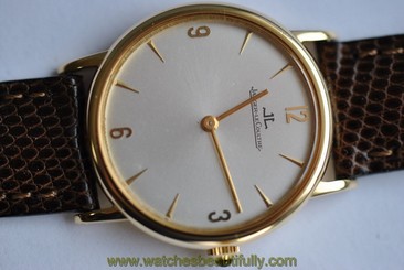ELEGANT JAEGER LE COULTRE 750 GOLD extra flat