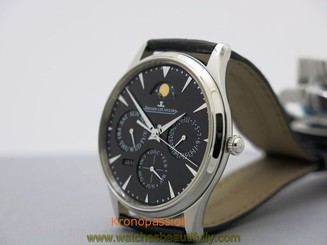 Jaeger LeCoultre Master Ultra Thin Perpetual Calendar Stainless Steel New !