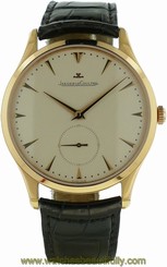 Mens Jaeger LeCoultre Master Grande Ultra Thin 18k Rose Gold Watch Q1352420