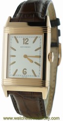 Jaeger LeCoultre Grande Reverso "Tribute to 1931" Limited Ed 18k Rose Gold Watch