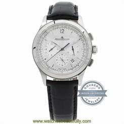 Jaeger-LeCoultre Master Chronograph Q1538420 Auto 40mm Steel Mens Strap Watch
