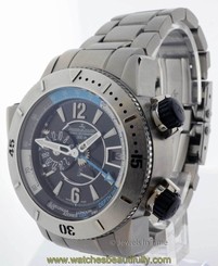 Jaeger LeCoultre Mens Master Compressor Diving Pro Geographic Q185T170 Watch