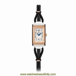 New Jaeger LeCoultre Reverso One Cordonnet Steel 18K Rose Gold Watch Q3264420
