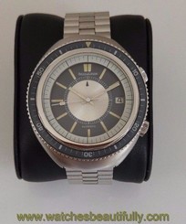Authentic Vintage Jaeger LeCoultre Mens Watch Polaris II Grey CAL916 E870