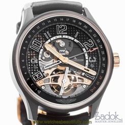 Jaeger LeCoultre AMVOX3 Tourbillon 18K Pink Gold 44mm Ceramic Men's Watch Ltd.