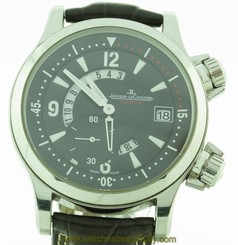 Jaeger LeCoultre Dualmatic 146.8.02 MASTER COMPRESOR Black dial Men's 42mm