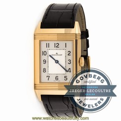 Jaeger-LeCoultre Grande Reverso Ultra Thin Q2782520 Manual Rose Gold Strap Watch