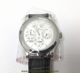 Mens Jaeger LeCoultre Master Control Eight Days Perpetual Watch Model# Q161642A