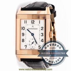 Jaeger LeCoultre Reverso Grande Taille Manual Rose Gold Mens Watch Q2702421