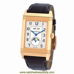 Jaeger LeCoultre 18K Rose Gold Grande Reverso Calendar Moonphase Q3752520 UNWORN
