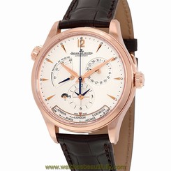 NEW Jaeger LeCoultre Master Geographic 18KPG 39mm Mens Watch Q1422521