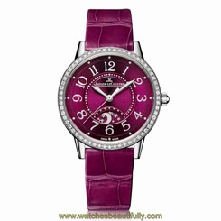 JAEGER LECOULTRE WOMEN'S RENDEZ VOUS 34MM STEEL CASE AUTOMATIC WATCH Q3448460