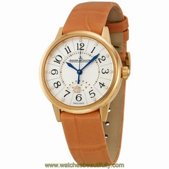 JAEGER LECOULTRE WOMEN'S RENDEZ VOUS LEATHER BAND AUTOMATIC WATCH Q3462590